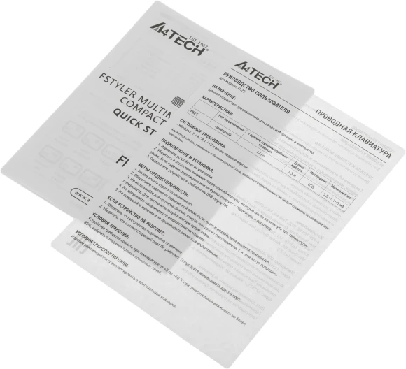 Клавиатура A4Tech Fstyler FK25 белый/серый USB slim Клавиатура A4Tech Fstyler FK25 белый/серый USB slim