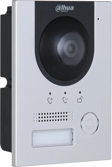Видеопанель Dahua DHI-VTO2202F-P цветной сигнал CMOS цвет панели: серебристый Видеопанель Dahua DHI-VTO2202F-P цветной сигнал CMOS цвет панели: серебристый