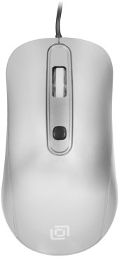 Мышь Оклик 155M серебристый оптическая 1600dpi USB 4but (337117) Мышь Оклик 155M серебристый оптическая 1600dpi USB 4but (337117)