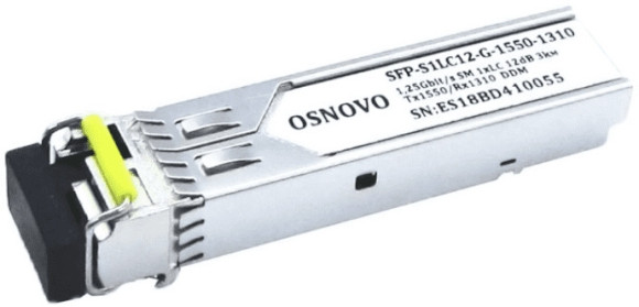 Модуль Osnovo SFP-S1LC12-G-1550-1310 Модуль Osnovo SFP-S1LC12-G-1550-1310