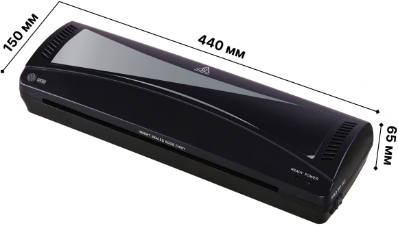 Ламинатор Cactus CS-LAB-M5 черный A3 (80-125мкм) 25см/мин (2вал.) хол.лам. лам.фото