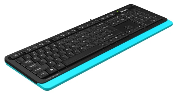 Клавиатура A4Tech Fstyler FKS10 черный/синий USB (FKS10 BLUE) Клавиатура A4Tech Fstyler FKS10 черный/синий USB (FKS10 BLUE)