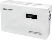 Стабилизатор напряжения Smartwatt AVR Slim 8000RW 8000ВА белый Стабилизатор напряжения Smartwatt AVR Slim 8000RW 8000ВА белый