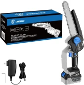 Цепная пила Deko DKCHS аккум. дл.шины:8" (20cm) 1аккум. 4Ач ЗУ (063-4483-1)