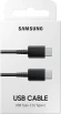 Кабель Samsung EP-DA705 EP-DA705BBEGWW USB Type-C (m)-USB Type-C (m) 1м черный (упак.:1шт)