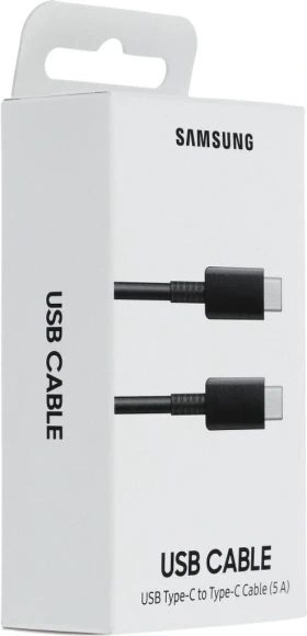 Кабель Samsung EP-DA705 EP-DA705BBEGWW USB Type-C (m)-USB Type-C (m) 1м черный (упак.:1шт)