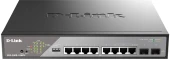 Коммутатор D-Link DSS-200G-10MPP/A1A (L2) 8x1Гбит/с 2SFP 8PoE++ 242W настраиваемый Коммутатор D-Link DSS-200G-10MPP/A1A (L2) 8x1Гбит/с 2SFP 8PoE++ 242W настраиваемый