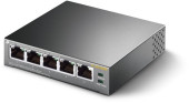 Коммутатор TP-Link TL-SG1005P (L2) 5x1Гбит/с 4PoE+ 65W неуправляемый Коммутатор TP-Link TL-SG1005P (L2) 5x1Гбит/с 4PoE+ 65W неуправляемый