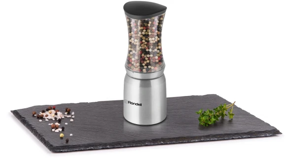 Мельница для перца/соли Rondell Point RD-1666 стальной упак.:подарочная коробка