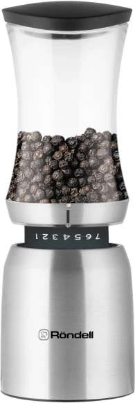 Мельница для перца/соли Rondell Point RD-1666 стальной упак.:подарочная коробка