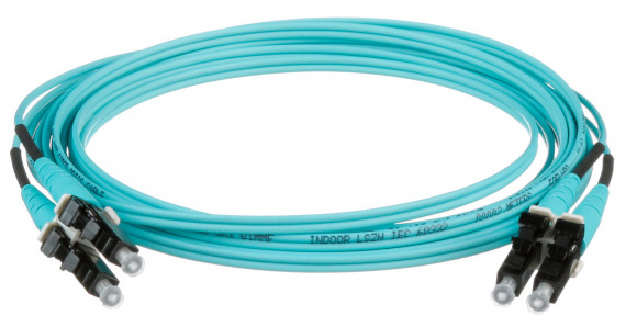 Патч-корд Panduit FX2ELLNLNSNM003 2x50/125 OM3 LC дуплекс-LC дуплекс 3м LSZH аквамарин Патч-корд Panduit FX2ELLNLNSNM003 2x50/125 OM3 LC дуплекс-LC дуплекс 3м LSZH аквамарин