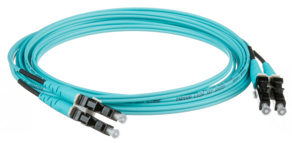Патч-корд Panduit FX2ELLNLNSNM003 2x50/125 OM3 LC дуплекс-LC дуплекс 3м LSZH аквамарин Патч-корд Panduit FX2ELLNLNSNM003 2x50/125 OM3 LC дуплекс-LC дуплекс 3м LSZH аквамарин