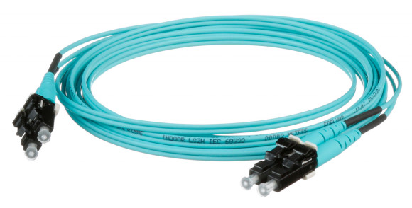 Патч-корд Panduit FX2ELLNLNSNM003 2x50/125 OM3 LC дуплекс-LC дуплекс 3м LSZH аквамарин Патч-корд Panduit FX2ELLNLNSNM003 2x50/125 OM3 LC дуплекс-LC дуплекс 3м LSZH аквамарин