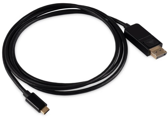 Кабель Buro ver1.4 USB Type-C (m) DisplayPort (m) 1.5м (BU-TYPEC-DP-1.5M) черный Кабель Buro ver1.4 USB Type-C (m) DisplayPort (m) 1.5м (BU-TYPEC-DP-1.5M) черный