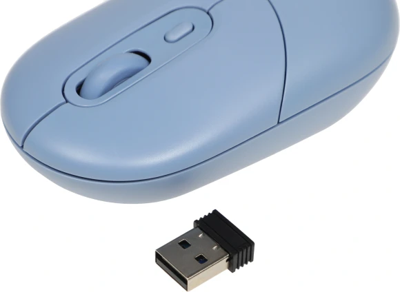 Мышь Acer OMR301 синий оптическая 1600dpi беспров. BT/Radio USB 4but (ZL.MCECC.01S)