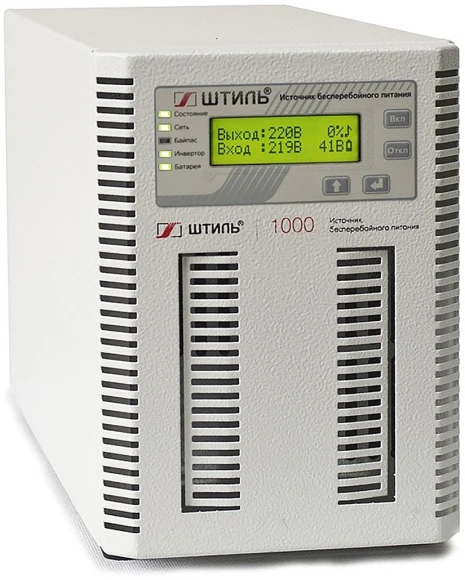 Источник бесперебойного питания Штиль ST1101L 900Вт 1000ВА серый Источник бесперебойного питания Штиль ST1101L 900Вт 1000ВА серый