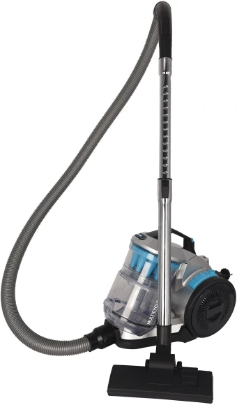 Пылесос Hyundai HYV-C2955 2400Вт серебристый/синий