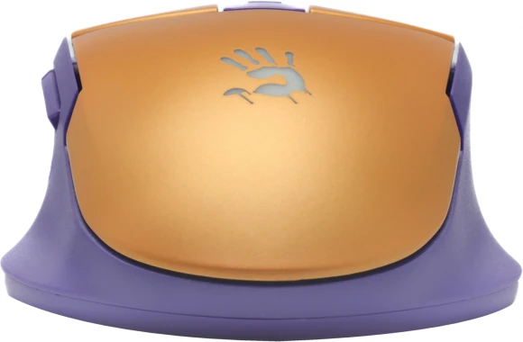 Мышь A4Tech Bloody L65 Max желтый/фиолетовый оптическая 12000dpi USB 6but (L65 MAX/ROYAL VIOLET)