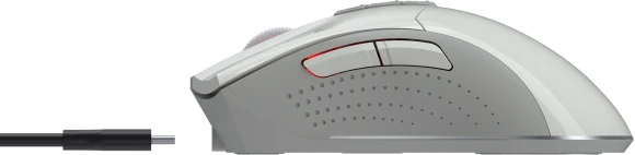 Мышь A4Tech Bloody R90 Plus белый оптическая 5000dpi беспров. USB 7but (R90 PLUS GREUISH WHITE)
