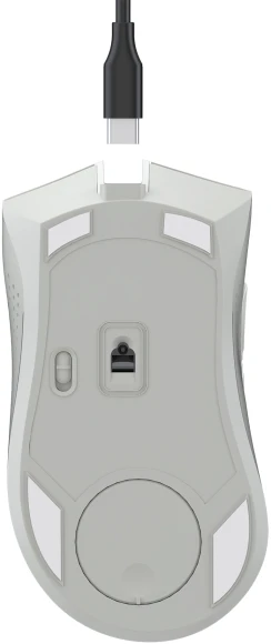 Мышь A4Tech Bloody R90 Plus белый оптическая 5000dpi беспров. USB 7but (R90 PLUS GREUISH WHITE)