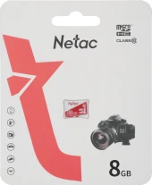 Флеш карта microSDXC 64GB Netac NT02P500ECO-064G-R P500 Eco + adapter Флеш карта microSDXC 64GB Netac NT02P500ECO-064G-R P500 Eco + adapter