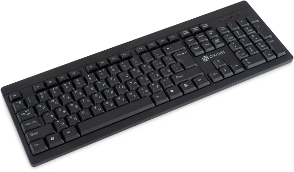 Клавиатура Оклик 95KW черный USB беспроводная (1788287) Клавиатура Оклик 95KW черный USB беспроводная (1788287)