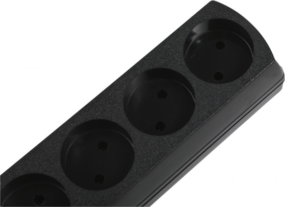 Сетевой фильтр Most LR 3м (6 розеток) черный (коробка)