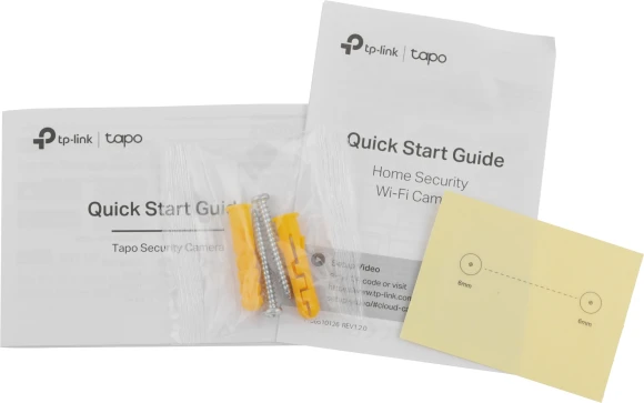 Камера видеонаблюдения IP TP-Link Tapo C100 Wi-Fi 3.3-3.3мм цв. корп.:белый/черный