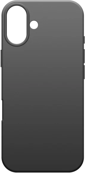 Чехол (клип-кейс) BoraSCO для Apple iPhone 16 Plus Silicone Case черный (73521)