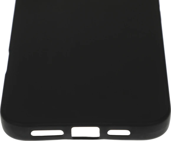 Чехол (клип-кейс) BoraSCO для Apple iPhone 16 Plus Silicone Case черный (73521)