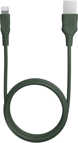 Кабель Vipe VPCBLMFIPVCGRN USB (m)-Lightning (m) 1.2м зеленый