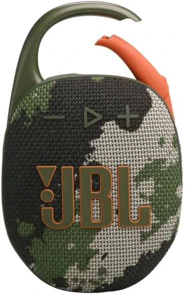 Колонка порт. JBL Clip 5 камуфляж 7W Mono BT 10м 1400mAh Колонка порт. JBL Clip 5 камуфляж 7W Mono BT 10м 1400mAh