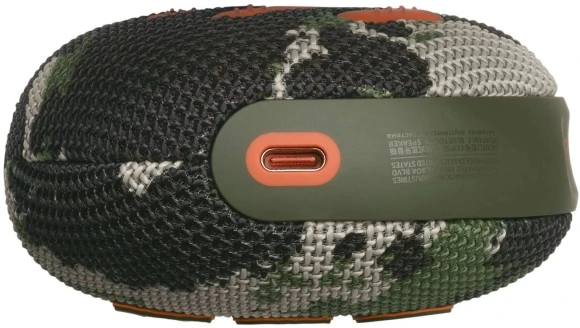 Колонка порт. JBL Clip 5 камуфляж 7W Mono BT 10м 1400mAh Колонка порт. JBL Clip 5 камуфляж 7W Mono BT 10м 1400mAh