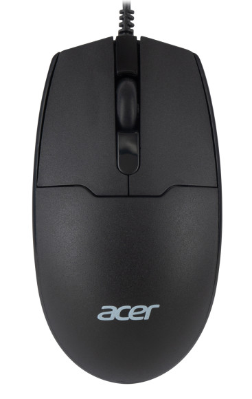 Мышь Acer OMW126 черный оптическая (1000dpi) USB (2but)