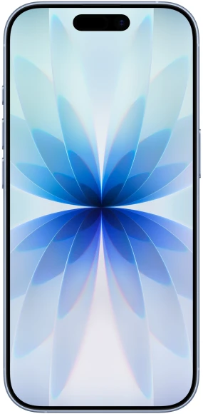 Смартфон Apple A3520 iPhone 17 256Gb голубой моноблок 3G 4G 1Sim 6.3" 1206x2622 iOS 26 48Mpix 802.11 a/b/g/n/ac/ax/be NFC GPS Protect