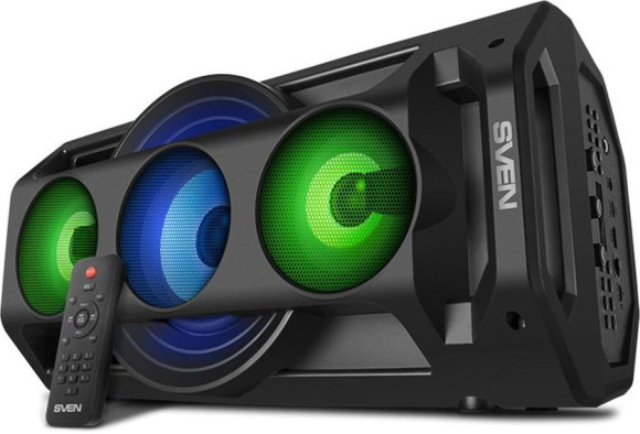 Колонка порт. Sven AC PS-680 черный 65W 1.0 BT 4400mAh (SV-020187) Колонка порт. Sven AC PS-680 черный 65W 1.0 BT 4400mAh (SV-020187)