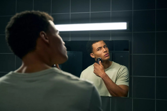 Бритва роторная Philips S5887/30 реж.эл.:3 питан.:аккум. серый/серебристый Бритва роторная Philips S5887/30 реж.эл.:3 питан.:аккум. серый/серебристый