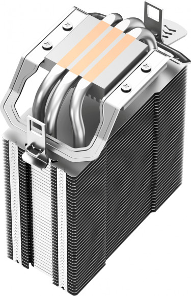 Устройство охлаждения(кулер) Deepcool AG300 Soc-AM5/AM4/1200/1700/1851 серебристый 4-pin 18-31dB Al+Cu 150W 350gr Ret (R-AG300-BKNNMN-G)