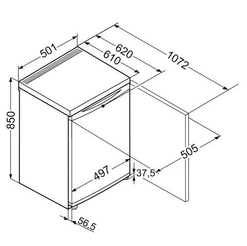 Холодильник Liebherr T 1400 1-нокамерн. белый мат. Холодильник Liebherr T 1400 1-нокамерн. белый мат.