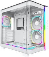 Корпус Montech King 95 Pro белый без БП ATX 7x120mm 2x140mm 2xUSB3.0 audio bott PSU Корпус Montech King 95 Pro белый без БП ATX 7x120mm 2x140mm 2xUSB3.0 audio bott PSU