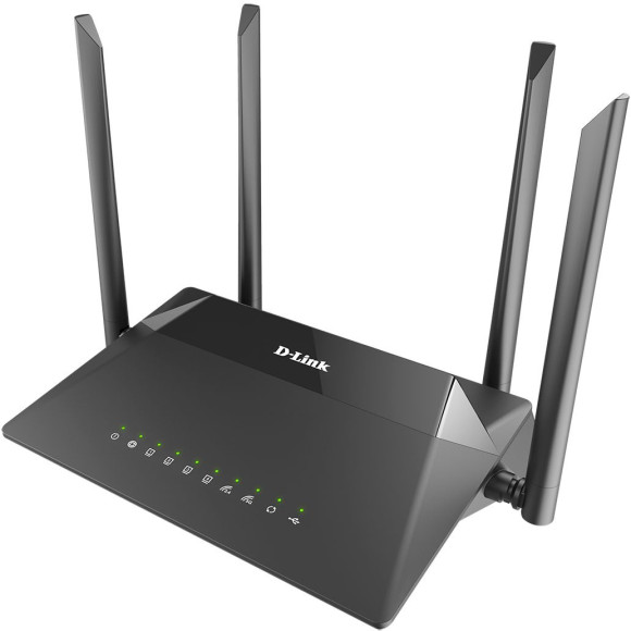Роутер беспроводной D-Link DIR-853/URU/R3A AC1200 10/100/1000BASE-TX/4G ready черный Роутер беспроводной D-Link DIR-853/URU/R3A AC1200 10/100/1000BASE-TX/4G ready черный