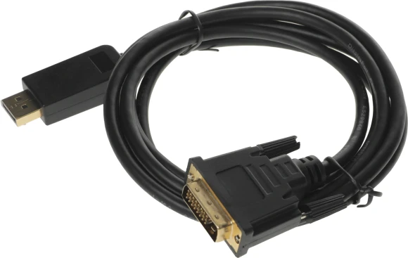Кабель DisplayPort (m) DVI (m) 2м черный