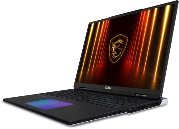 Ноутбук MSI Titan 18 HX AI A2XWJG-206RU Core Ultra 9 285HX 64Gb SSD4Tb NVIDIA GeForce RTX5090 24Gb 18" IPS UHD+ (3840x2400) Windows 11 Home black WiFi BT Cam (9S7-182421-206) Ноутбук MSI Titan 18 HX AI A2XWJG-206RU Core Ultra 9 285HX 64Gb SSD4Tb NVIDIA GeForce RTX5090 24Gb 18" IPS UHD+ (3840x2400) Windows 11 Home black WiFi BT Cam (9S7-182421-206)