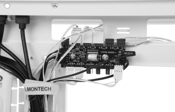 Корпус Montech Sky Two белый без БП ATX 3x140mm 2xUSB3.0 audio bott PSU Корпус Montech Sky Two белый без БП ATX 3x140mm 2xUSB3.0 audio bott PSU