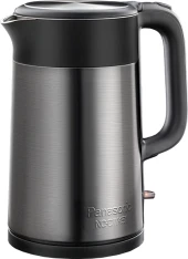 Чайник электрический Panasonic NC-CWK51 1.7л. 1500Вт нержавеющая сталь/черный корпус: полупропилен/нержавеющая сталь Чайник электрический Panasonic NC-CWK51 1.7л. 1500Вт нержавеющая сталь/черный корпус: полупропилен/нержавеющая сталь