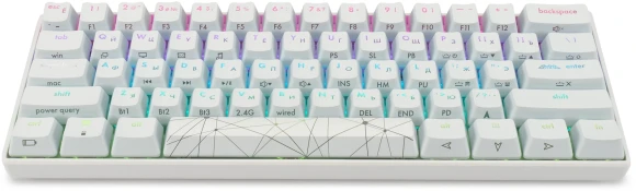 Клавиатура GMNG GG-KB505XW механическая белый USB беспроводная BT/Radio for gamer LED (1910522) Клавиатура GMNG GG-KB505XW механическая белый USB беспроводная BT/Radio for gamer LED (1910522)