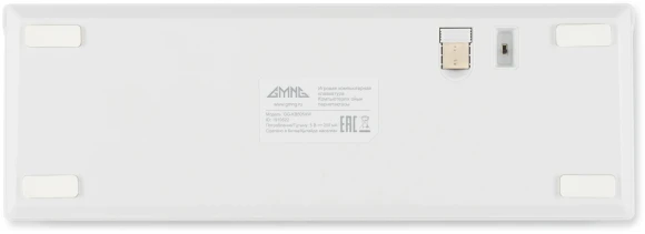 Клавиатура GMNG GG-KB505XW механическая белый USB беспроводная BT/Radio for gamer LED (1910522) Клавиатура GMNG GG-KB505XW механическая белый USB беспроводная BT/Radio for gamer LED (1910522)