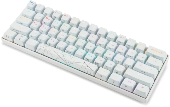 Клавиатура GMNG GG-KB505XW механическая белый USB беспроводная BT/Radio for gamer LED (1910522) Клавиатура GMNG GG-KB505XW механическая белый USB беспроводная BT/Radio for gamer LED (1910522)