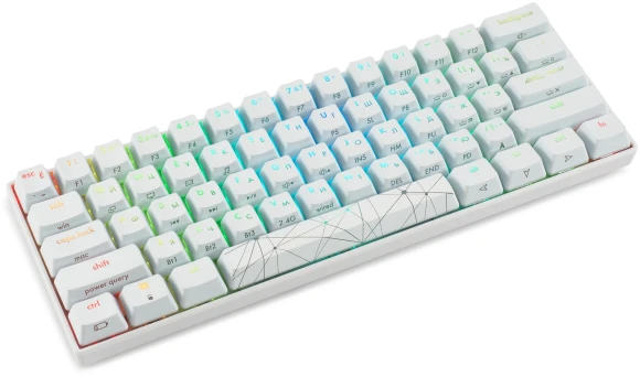 Клавиатура GMNG GG-KB505XW механическая белый USB беспроводная BT/Radio for gamer LED (1910522) Клавиатура GMNG GG-KB505XW механическая белый USB беспроводная BT/Radio for gamer LED (1910522)