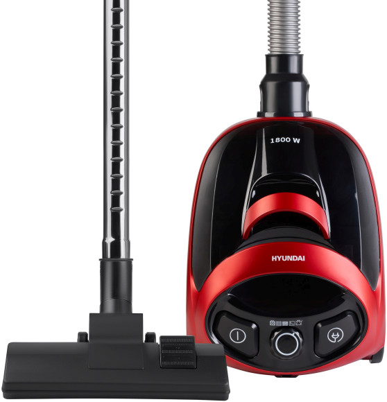 Пылесос Hyundai HYV-C1990 1800Вт красный/черный Пылесос Hyundai HYV-C1990 1800Вт красный/черный